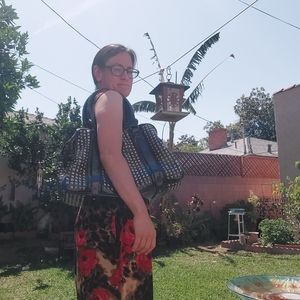 Anissa Studded Black Handbag